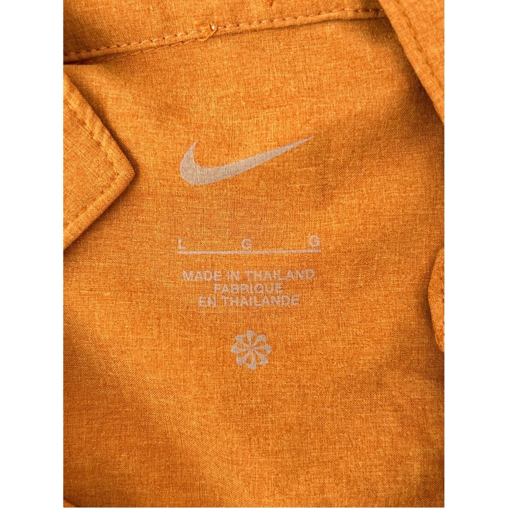 Nike Football Coaches Polo Shirt Desert Orange - Picture 4 of 7